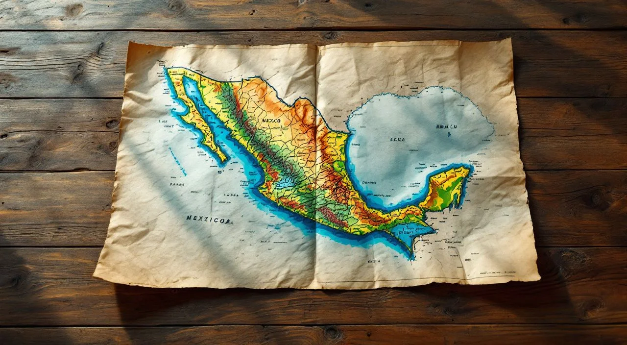 Carte du Mexique : guide complet des régions et destinations incontournables